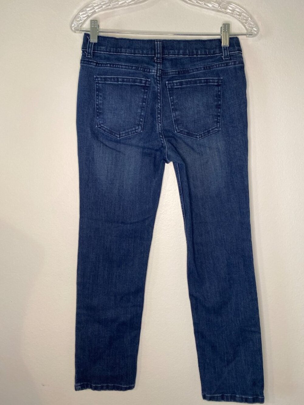 Wonder Nation Girls Size 14 Straight Leg Jeans Blue Denim 27x25.5 - Picture 2 of 7